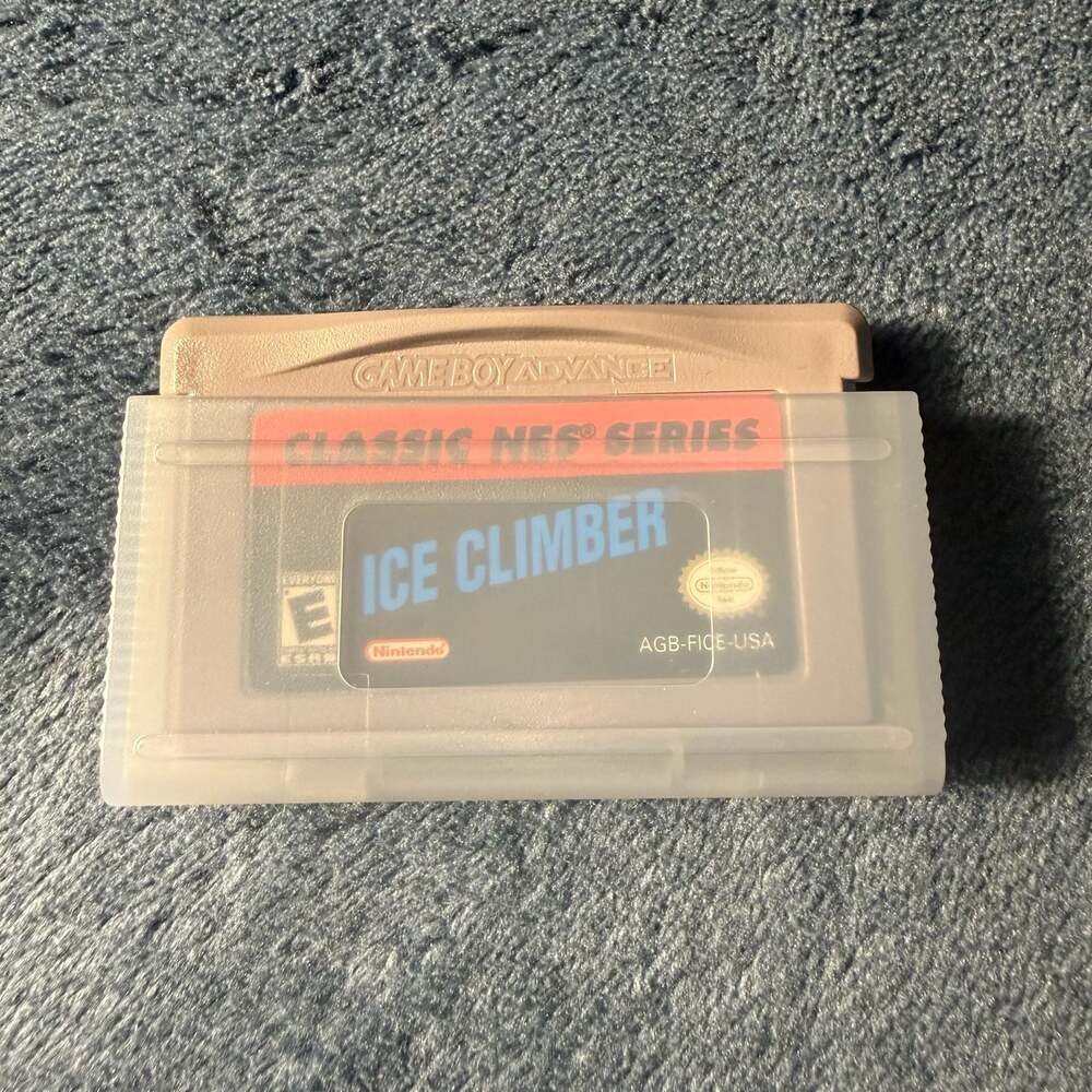Ice Climber Classic NES Series Game Boy Advance GBA Cartridge with case